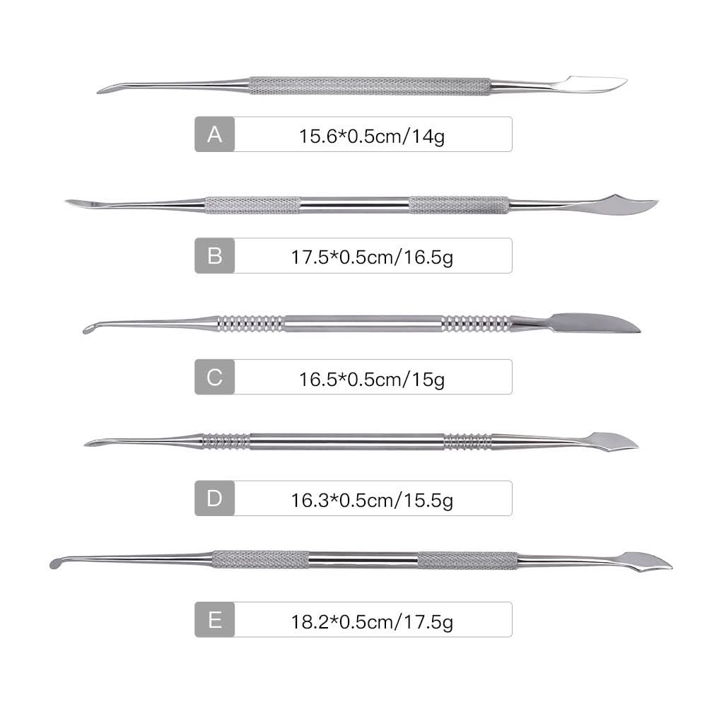 Dental Spatula Plaster Knife Versatile Teeth Wax Carving Tool Set 10pcs/Set - pairaydental.com