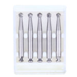 Dental Carbide Bur for Slow Speed Latch RA #8 Round 2.3mm 5pcs/Box - pairaydental.com