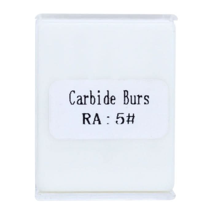 Dental Carbide Bur for Slow Speed Latch RA #5 Round 1.6mm 5pcs/Box - pairaydental.com