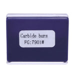 Dental Carbide Burs Needle Shaped Trimming Finishing FG 7901 10pcs/Box - pairaydental.com
