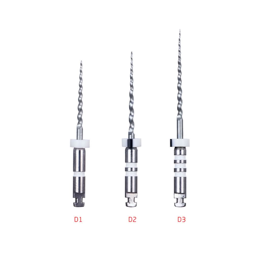 Endo Retreatment Rotary NiTi File Engine Use D1-D3 6pcs/Pack