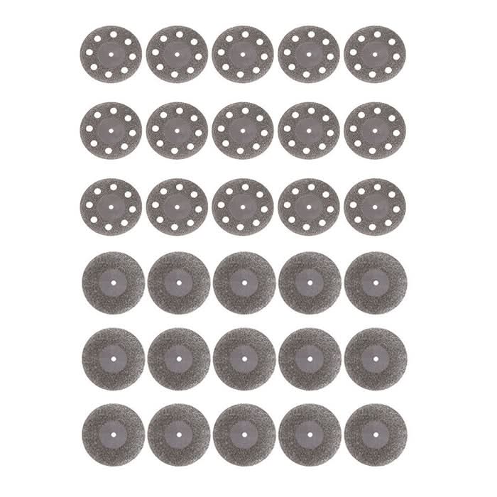 Dental Lab Diamond Disc Cutting Double Side Polishing Disk 15pcs/box - pairaydental.com