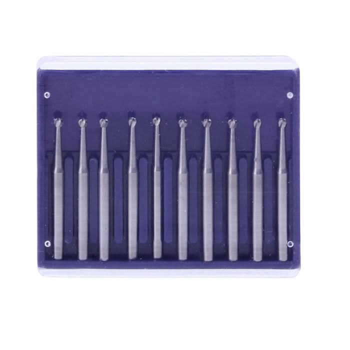 Dental Carbide Bur Round FG #3 10pcs/Box - pairaydental.com