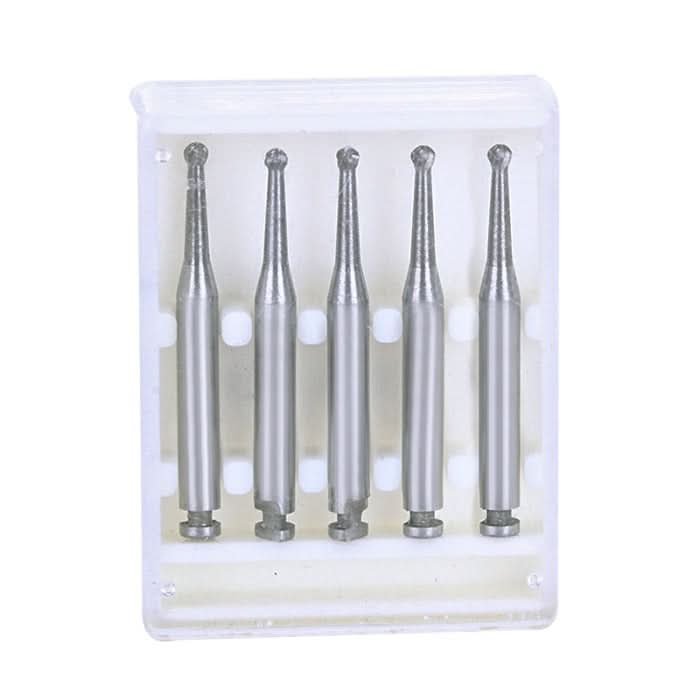 Dental Carbide Bur for Slow Speed Latch RA #4 Round 1.4mm 5pcs/Box