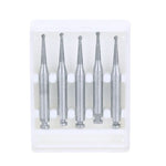 Dental Carbide Bur for Slow Speed Latch Round RA #2 1mm 5pcs/Box - pairaydental.com