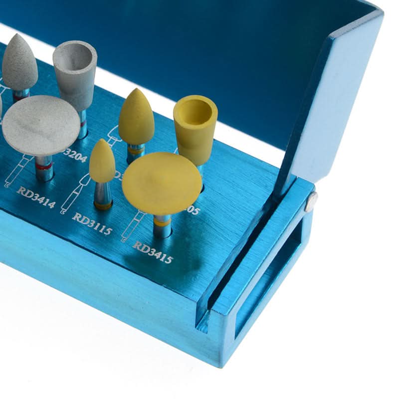 Dental Composite Polishing Kit for Low Handpiece 3 Models 12pcs/Box - pairaydental.com