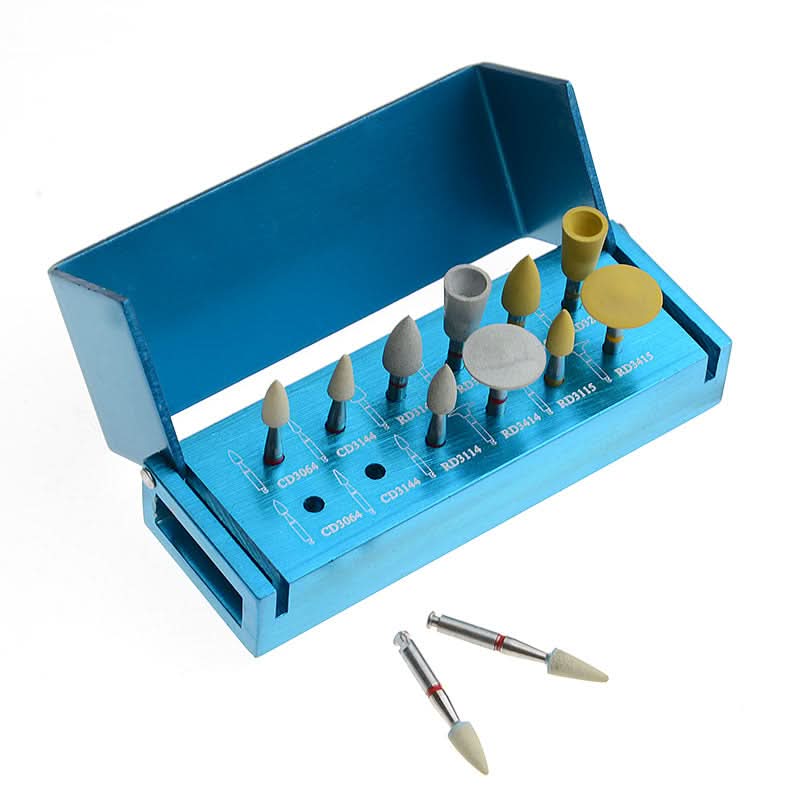 Dental Composite Polishing Kit for Low Handpiece 3 Models 12pcs/Box - pairaydental.com
