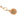 Dental Traction Button Chain Golden Round 10pcs/Bag - pairaydental.com
