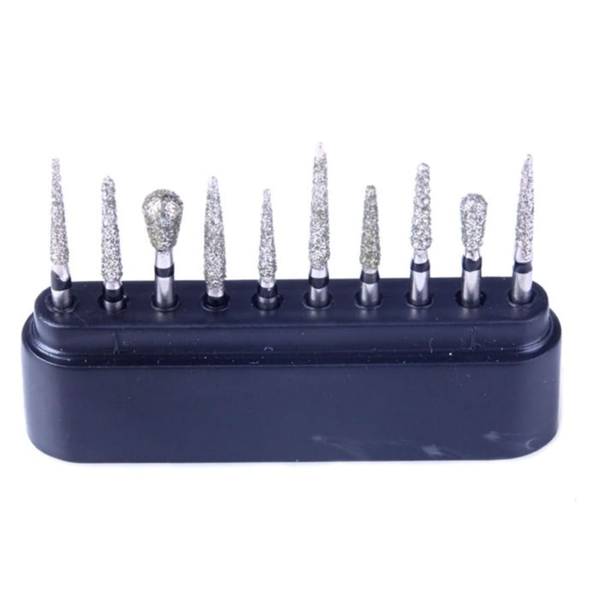 Dental Diamond Bur FG High-Speed Kit - Assorted Shapes For Lab & Clinical Use