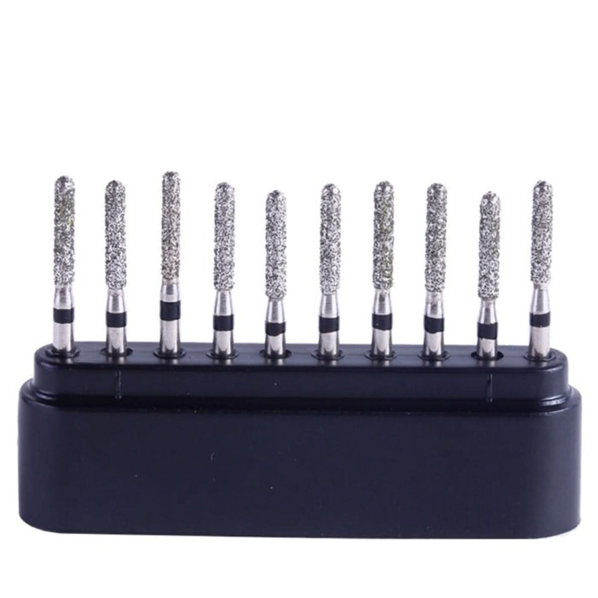 Dental Diamond Burs FG SR-12S Round End Cylinder 10pcs/Box - pairaydental.com