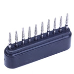 Dental Diamond Burs FG TR-21S Flat Cone 10pcs/Box - pairaydental.com