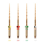 Endo Reciprocating Niti Rotary Engine Files 25mm Assorted 20-45# 4Pcs/Pk - pairaydental.com