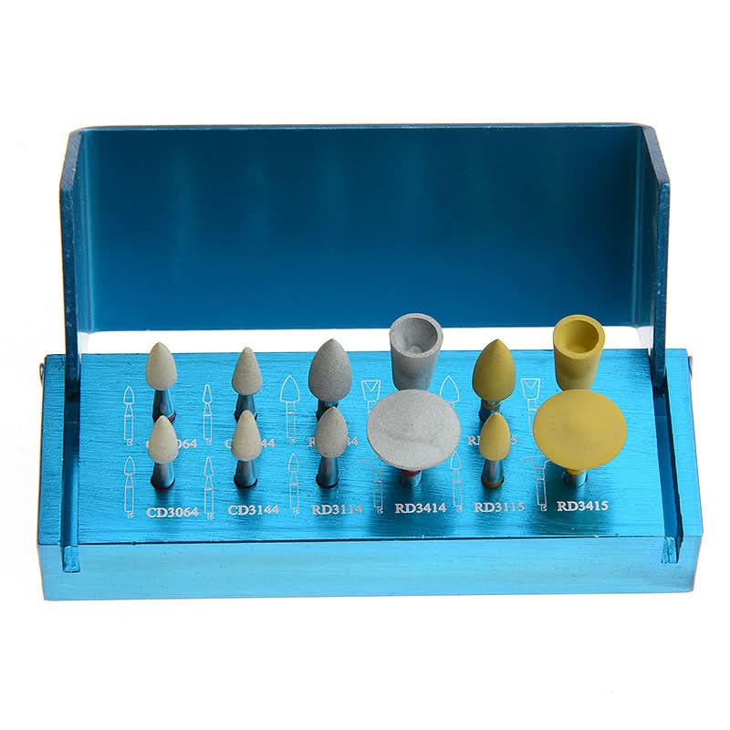 Dental Composite Polishing Kit for Low Handpiece 3 Models 12pcs/Box - pairaydental.com