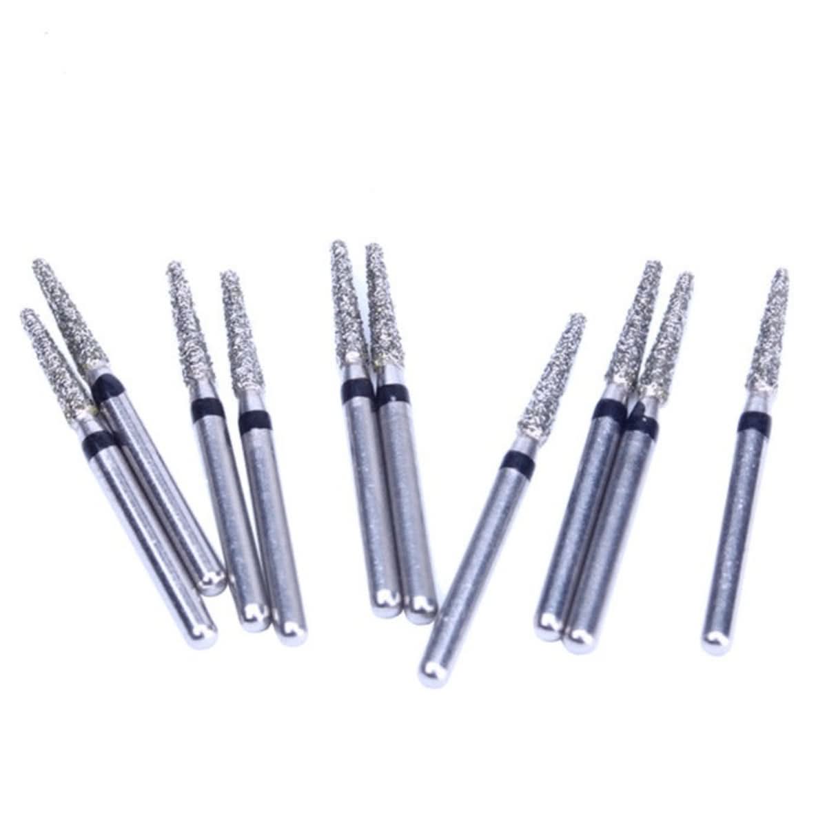 Dental Diamond Burs FG TR-21S Flat Cone 10pcs/Box - pairaydental.com