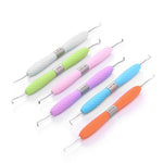 Restoration Instruments Enamel Chisel Set 6 Models Colors - pairaydental.com