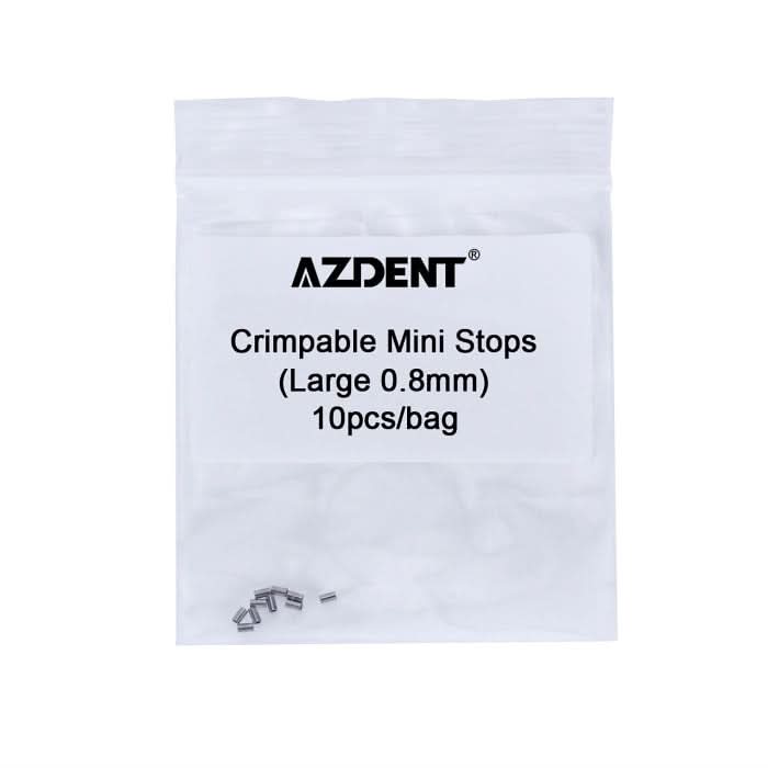 Dental Crimpable Hooks Mini Stops Small/Large 10pcs/Bag - pairaydental.com
