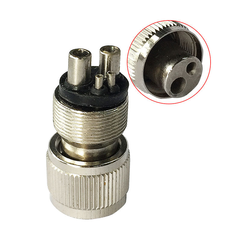 Dental High Speed Handpiece Adapter Converter 4 Holes to 2 Holes - pairaydental.com