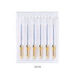 Endo NiTi Rotary Files Engine Use 25mm #20/04 6pcs/Pack - pairaydental.com