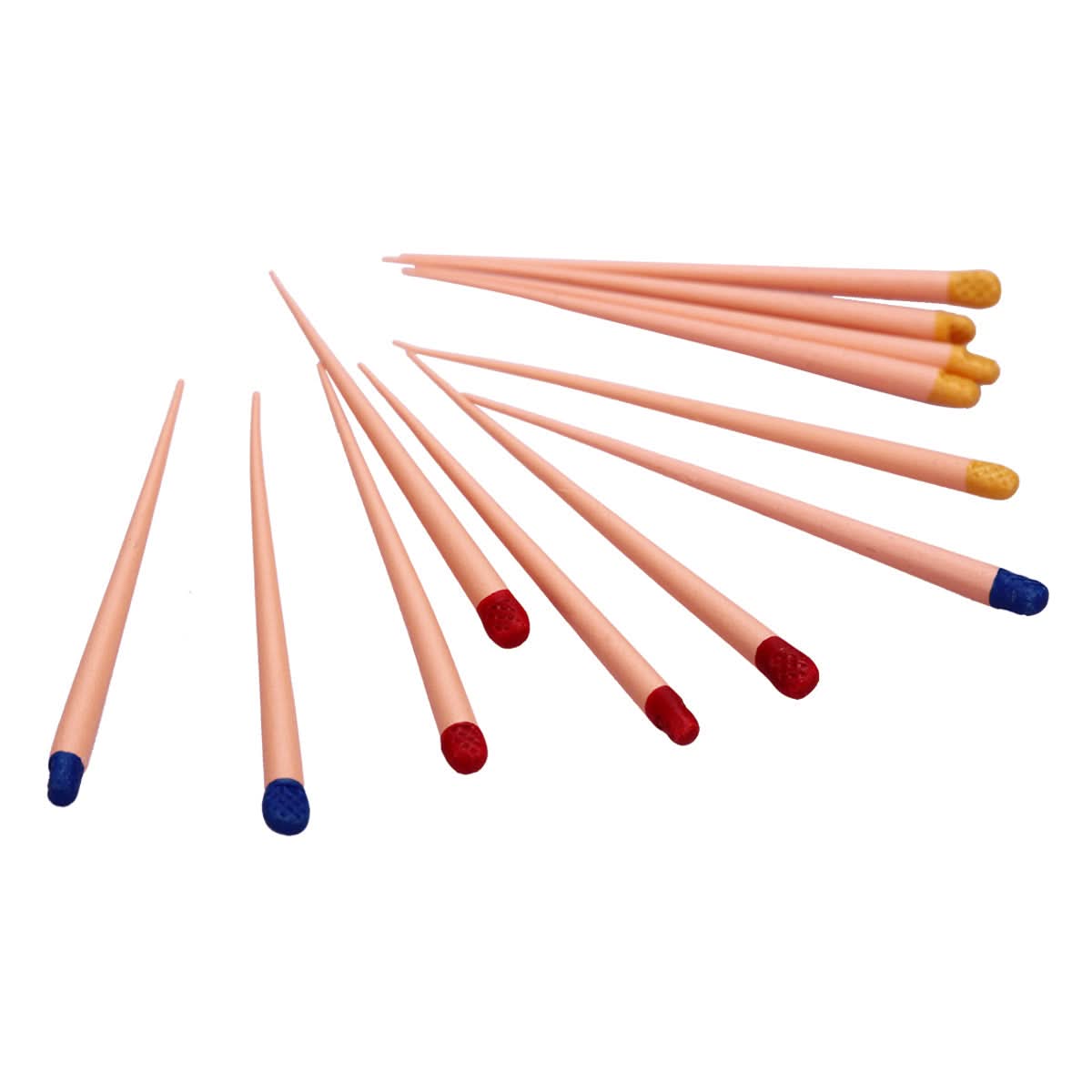 Gutta Percha Points Assorted F1 F2 F3 Color Coded 60pcs/Pack - pairaydental.com