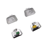 Buccal Tube 2nd Molar Bondable Non-Convertible Roth/MBT/Edgewise 0.018/0.018 U1L1 Laser Mark 4pcs/pack - pairaydental.com