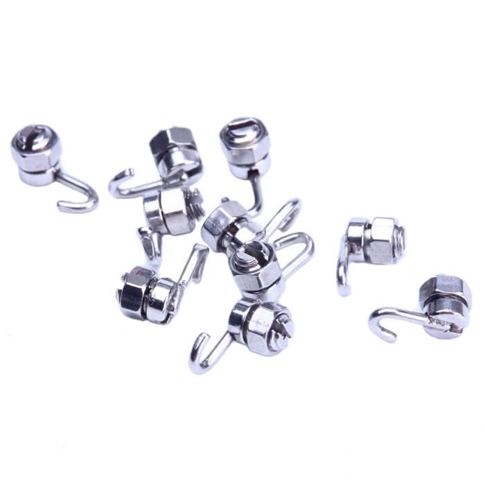 Dental Crimpable Hooks Removable Stop Locks Right&Left with Tool 10/Bag - pairaydental.com