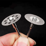 Dental Lab Diamond Disc Cutting Double Side Polishing Disk 15pcs/box - pairaydental.com